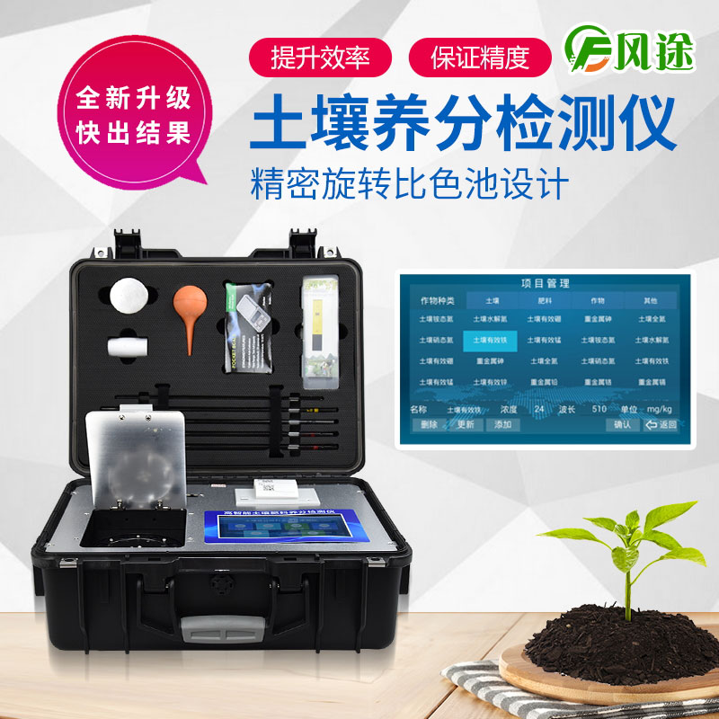 土壤肥料養分速測儀，看看你正確施肥了嗎？