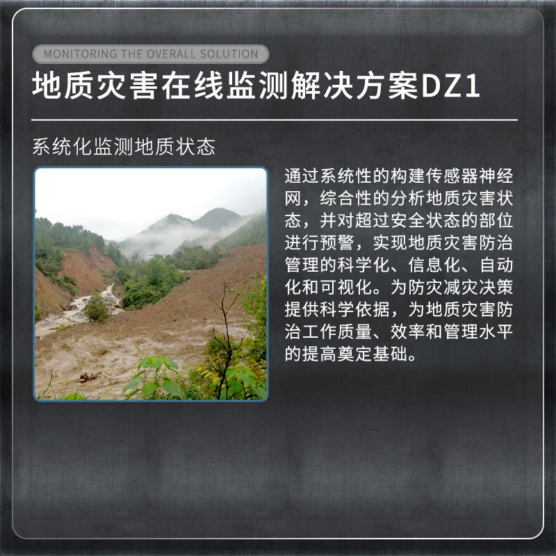 地質(zhì)災害監測系統