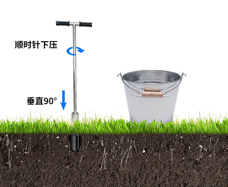 墑情自動(dòng)監測站安裝之鉆孔法